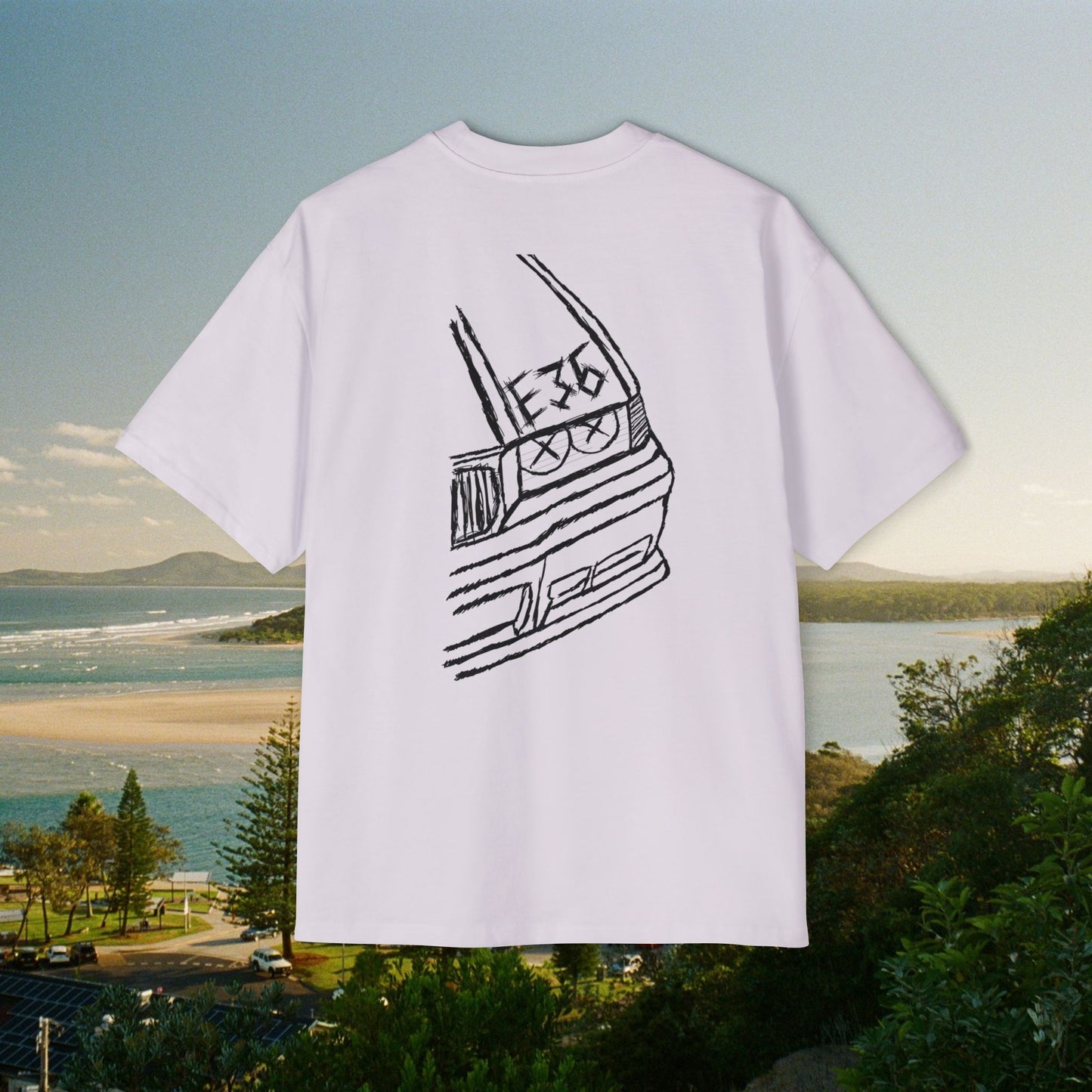 E36 Heavy Tee - Black Text