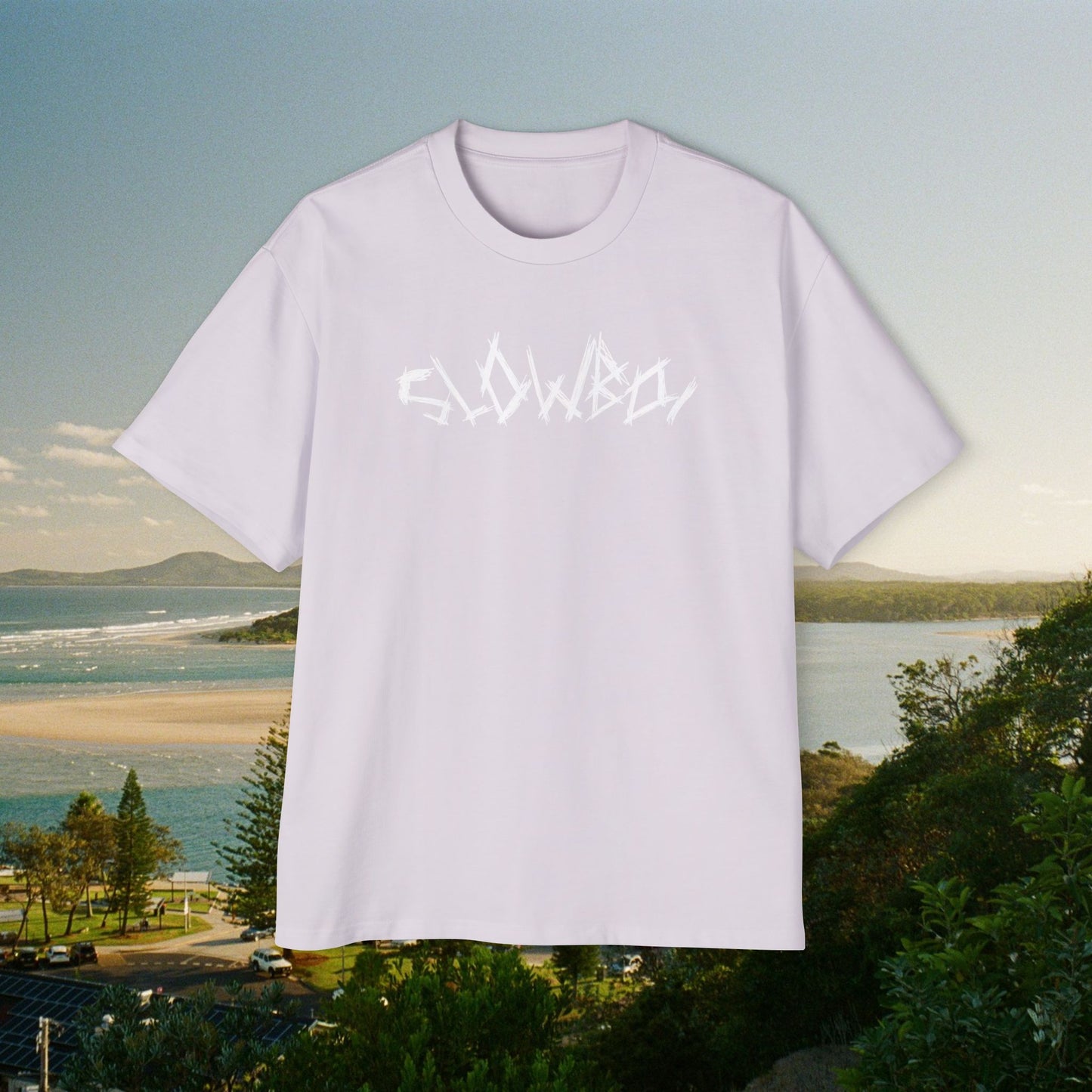 KE70 Heavy Tee - White Text