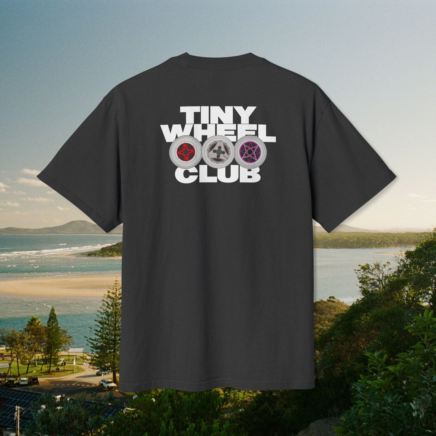 Tiny Wheel Club Heavy Faded Tee