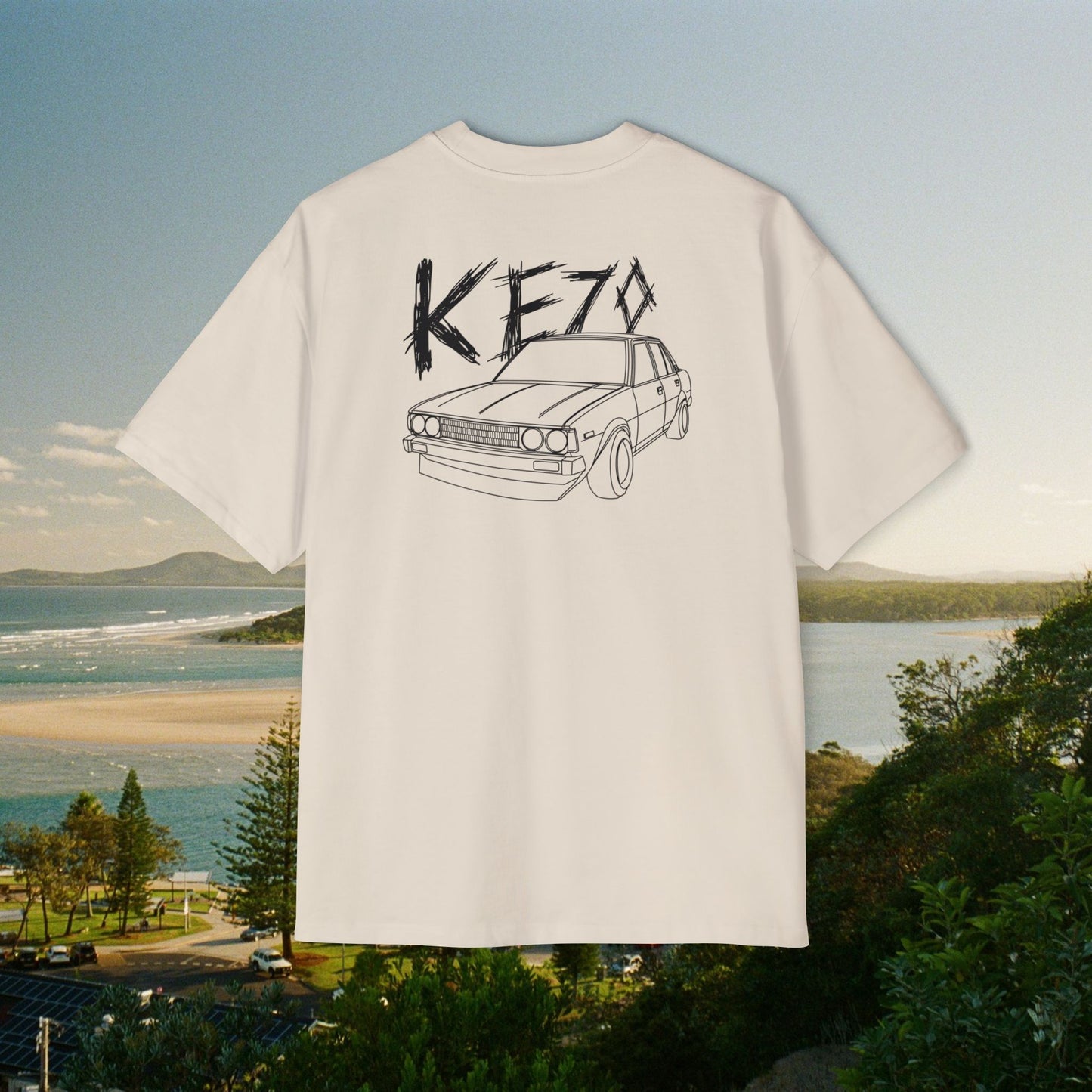 KE70 Heavy Tee - Black Text