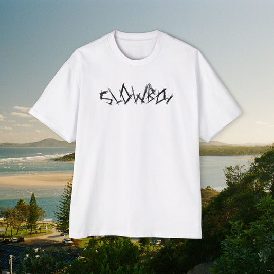 SlowBoi Heavy Tee - Black Text