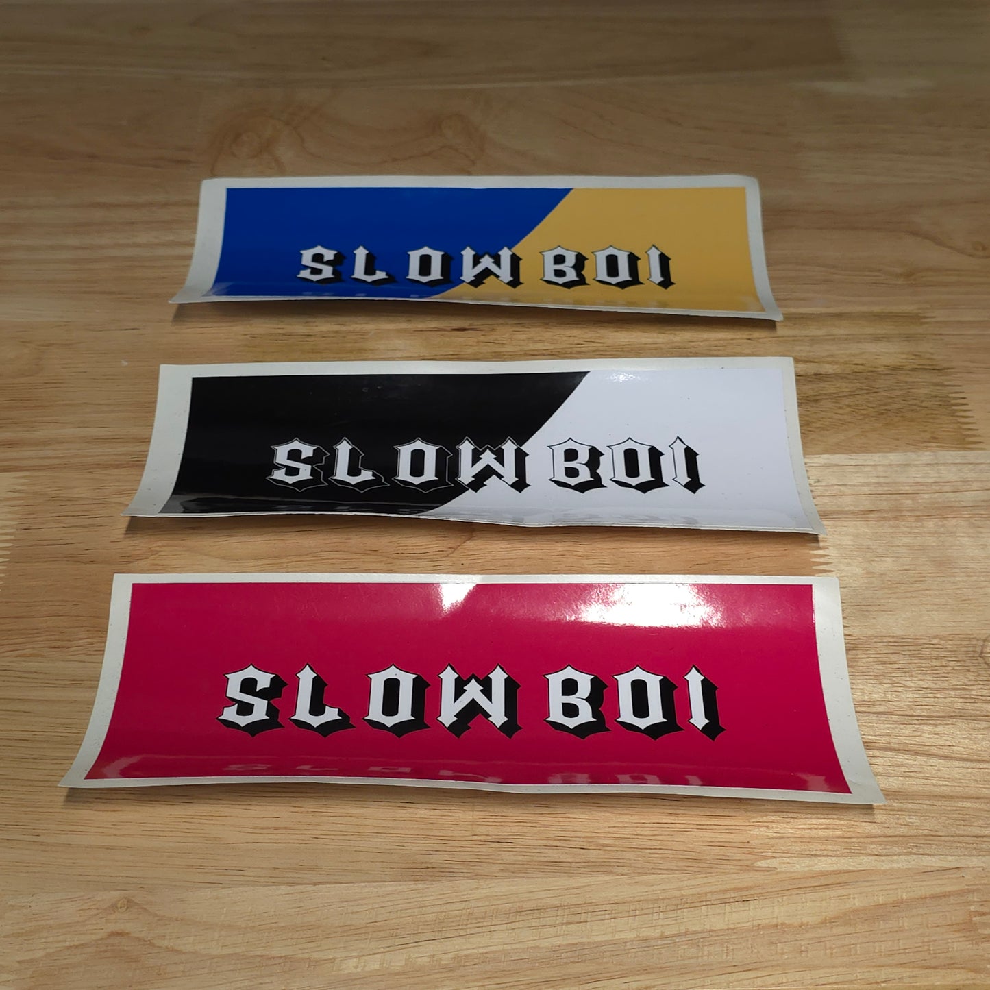 Slap Stickers - Slow Boi