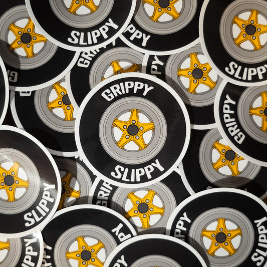 Grippy Slippy Sticker (Takechi Project Wheel)