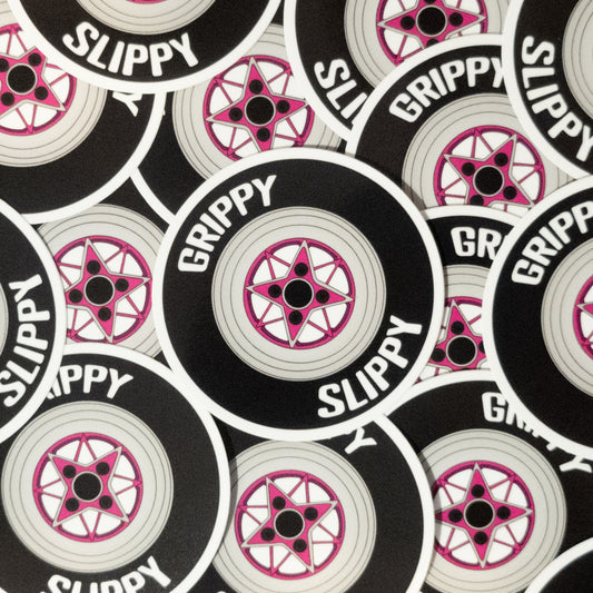 Grippy Slippy Sticker (SSR/Colin Star Shark Wheel)